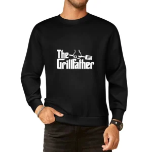 The Grillfather Funny European Size Pullover Sweater