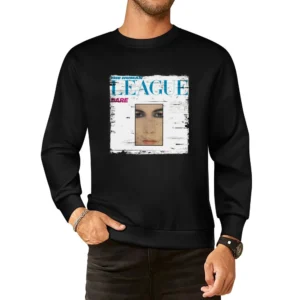 The Human League Dare Album Cover Distressed Image European Size Pullover Sweater