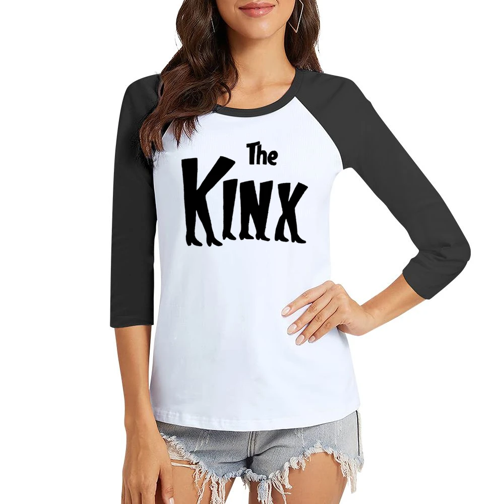 The Kink Women Ladies 3-4 Sleeve T-Shirt