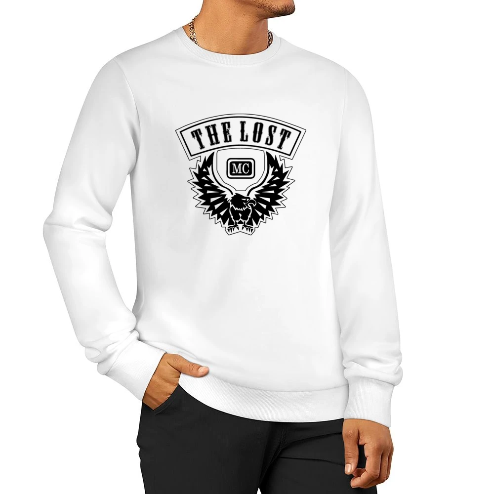 The Lost mc Motor Cycle Club light Men Pullover Sweatshirt