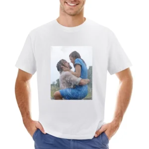 The Notebook Love Popular Iconic Noah And Allie Kiss Graphic Movie T S Asian Size Men T-Shirt
