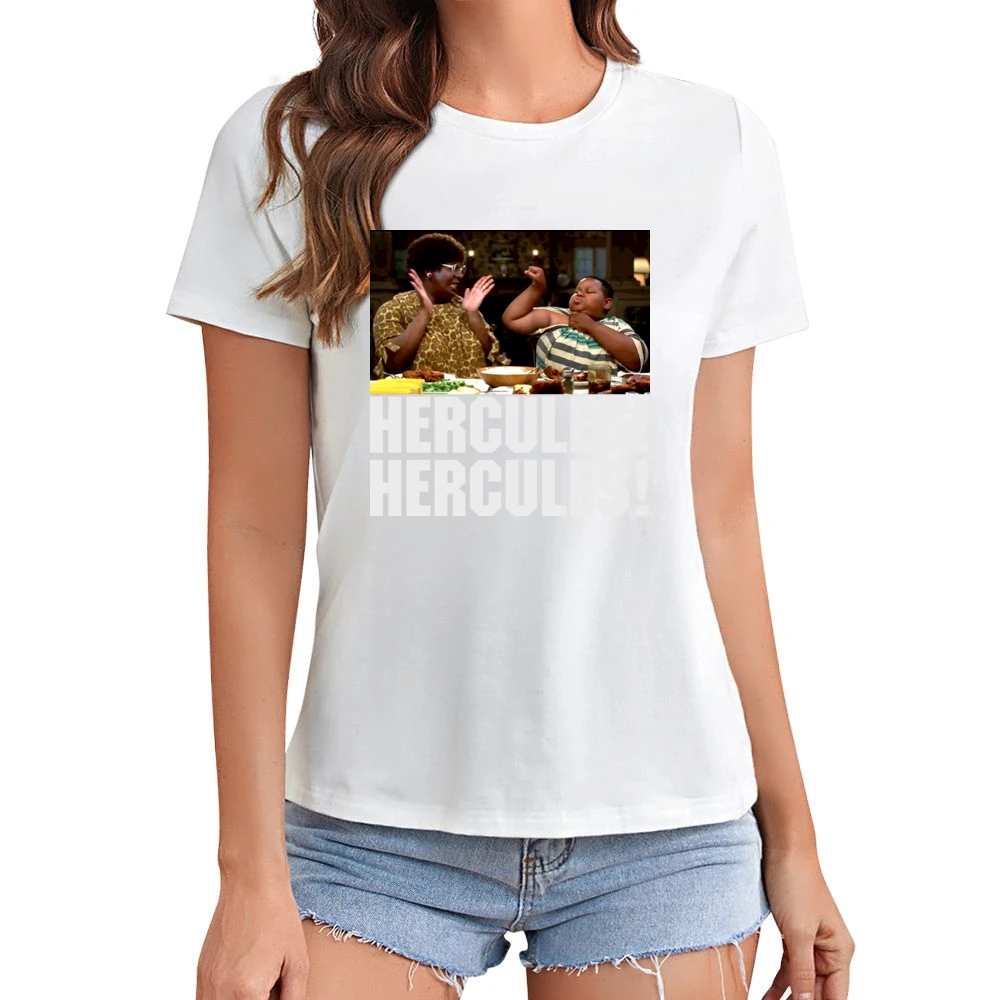 The Nutty Professor Movie Hercules Asian Size Women Ladies T-shirt