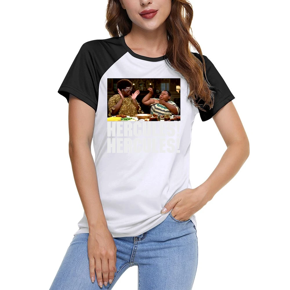 The Nutty Professor Movie Hercules Women Ladies Short Sleeve T-Shirt