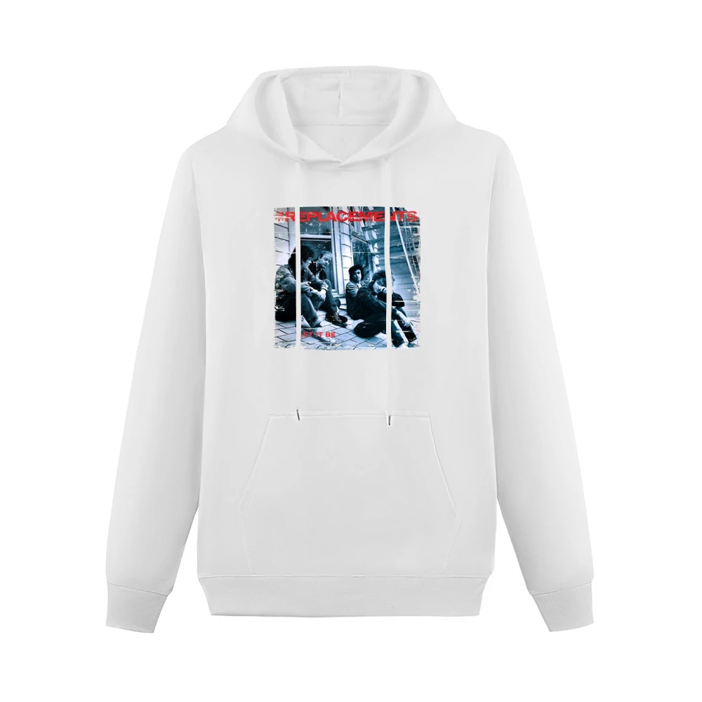 The Replacements Let It Be Album Cover Distressed Image Men Hoodie With Pocket