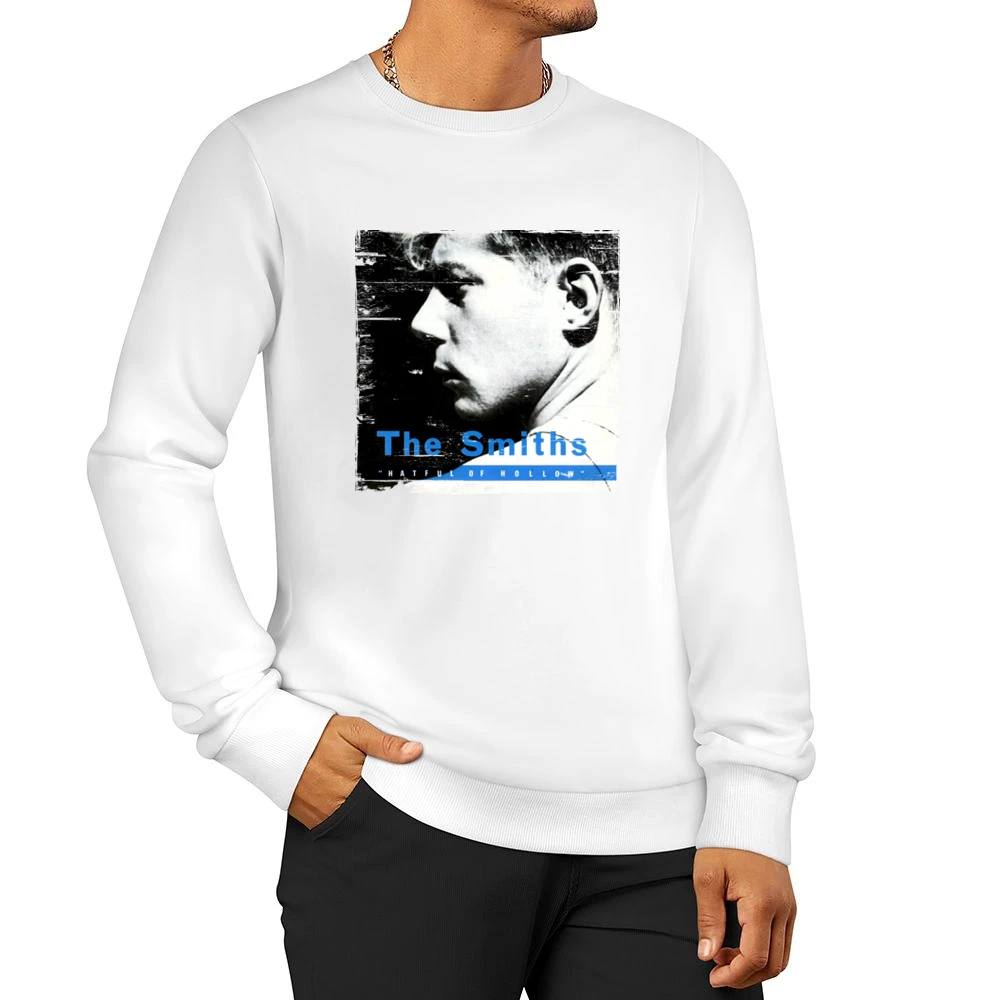 The Smiths Hatful Of Hollow Album Cover Distressed Image Men Pullover Sweatshirt