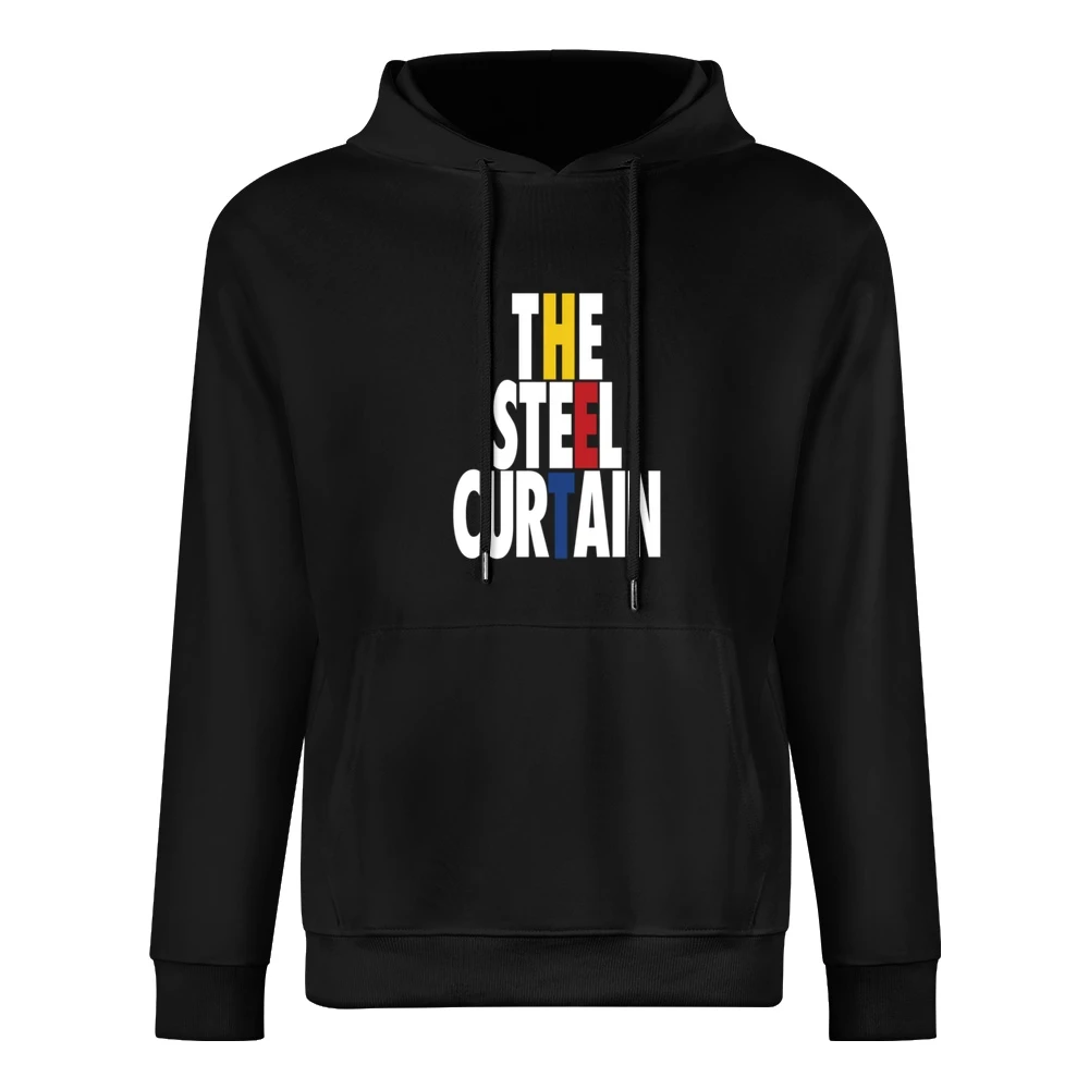 The Steel Curtain Tshirt European Size Men Hoodie