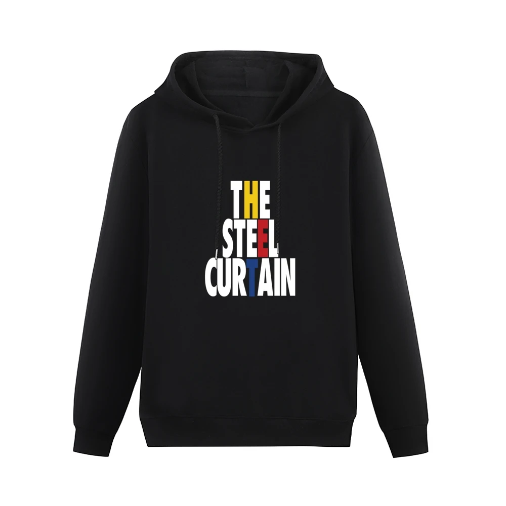 The Steel Curtain Tshirt Men Hoodie Without Pocket