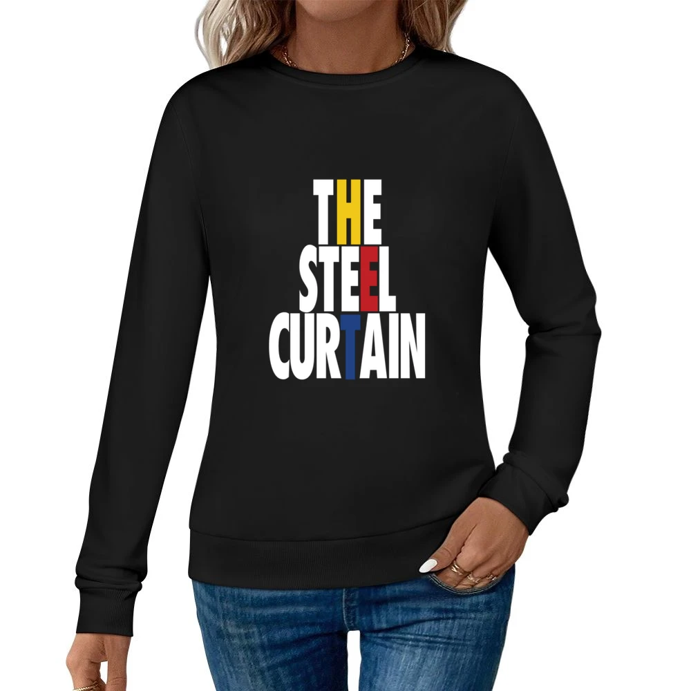 The Steel Curtain Tshirt Women Pullover Sweatshirt
