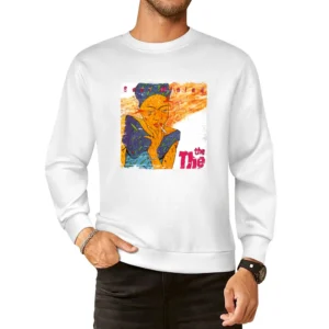 The The Soul Mining Album Cover Distressed Image European Size Pullover Sweater