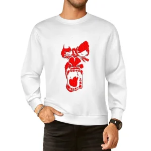 The angry ape monkey wild animals European Size Pullover Sweater
