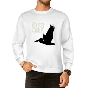 The flying geek bird European Size Pullover Sweater