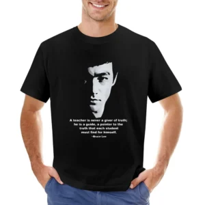 The legend martial artist bruce lee jet kundo teacher quotes Asian Size Men T-Shirt