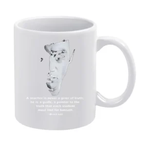 The legend martial artist bruce lee jet kundo teacher quotes White Mug