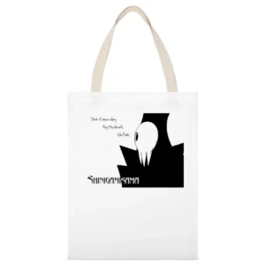 The shinigami soul eater manga White Canvas Tote Shopping Bag
