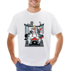 The super kill mario bill retro video games movies parody funny T Shir Asian Size Men T-Shirt