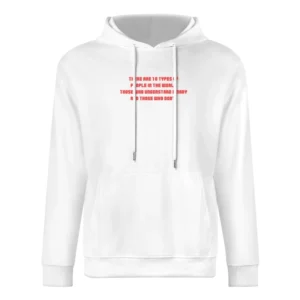 There are ten/two types of people inthe world who knows binary and don European Size Men Hoodie