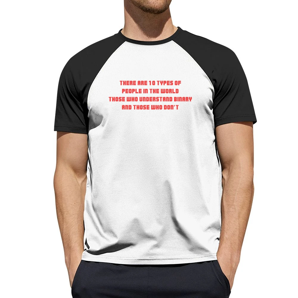 There are ten/two types of people inthe world who knows binary and don Men Short Sleeve T-Shirt