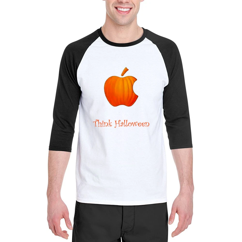 Think Halloween Men 3/4 Sleeve T-Shirt