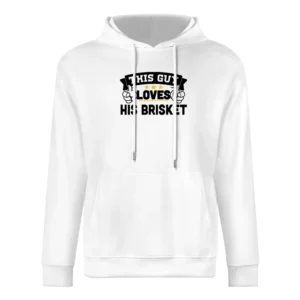 This Guy Loves His Brisket Apron European Size Men Hoodie