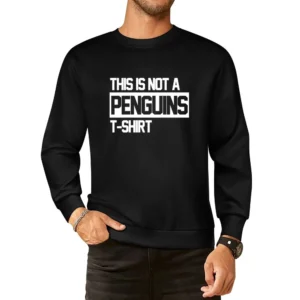 This Is Not A Penguins Shirt Funny Tampa Bay Ban Hockey Playoffs Tee S European Size Pullover Sweater