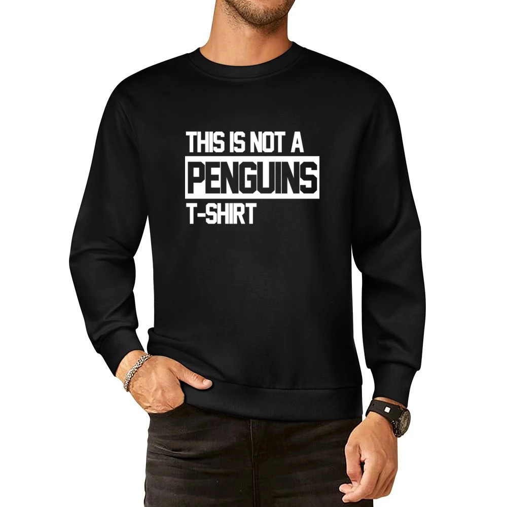 This Is Not A Penguins Shirt Funny Tampa Bay Ban Hockey Playoffs Tee S European Size Pullover Sweater