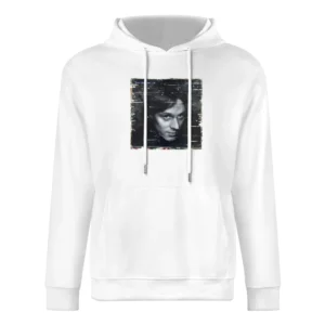 Throbbing Gristle Greatest Hits Album Cover Distressed Image European Size Men Hoodie