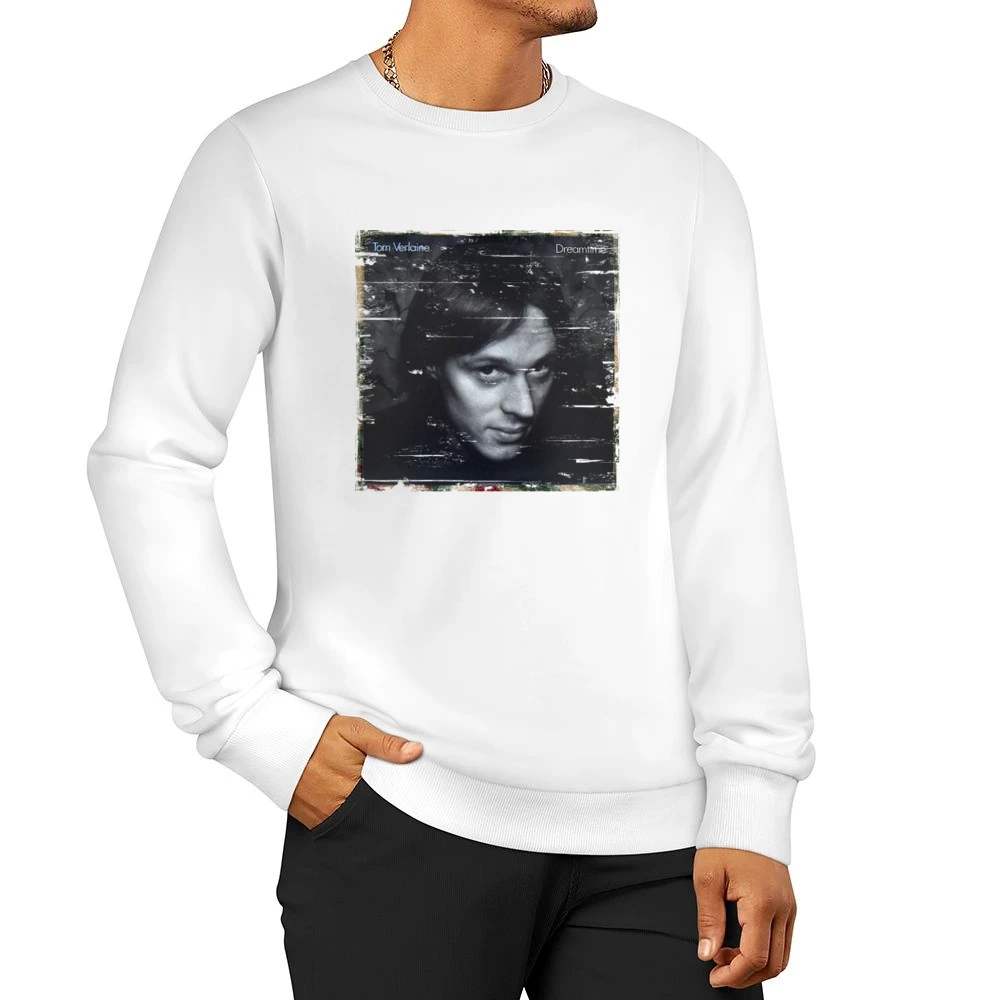 Throbbing Gristle Greatest Hits Album Cover Distressed Image Men Pullover Sweatshirt