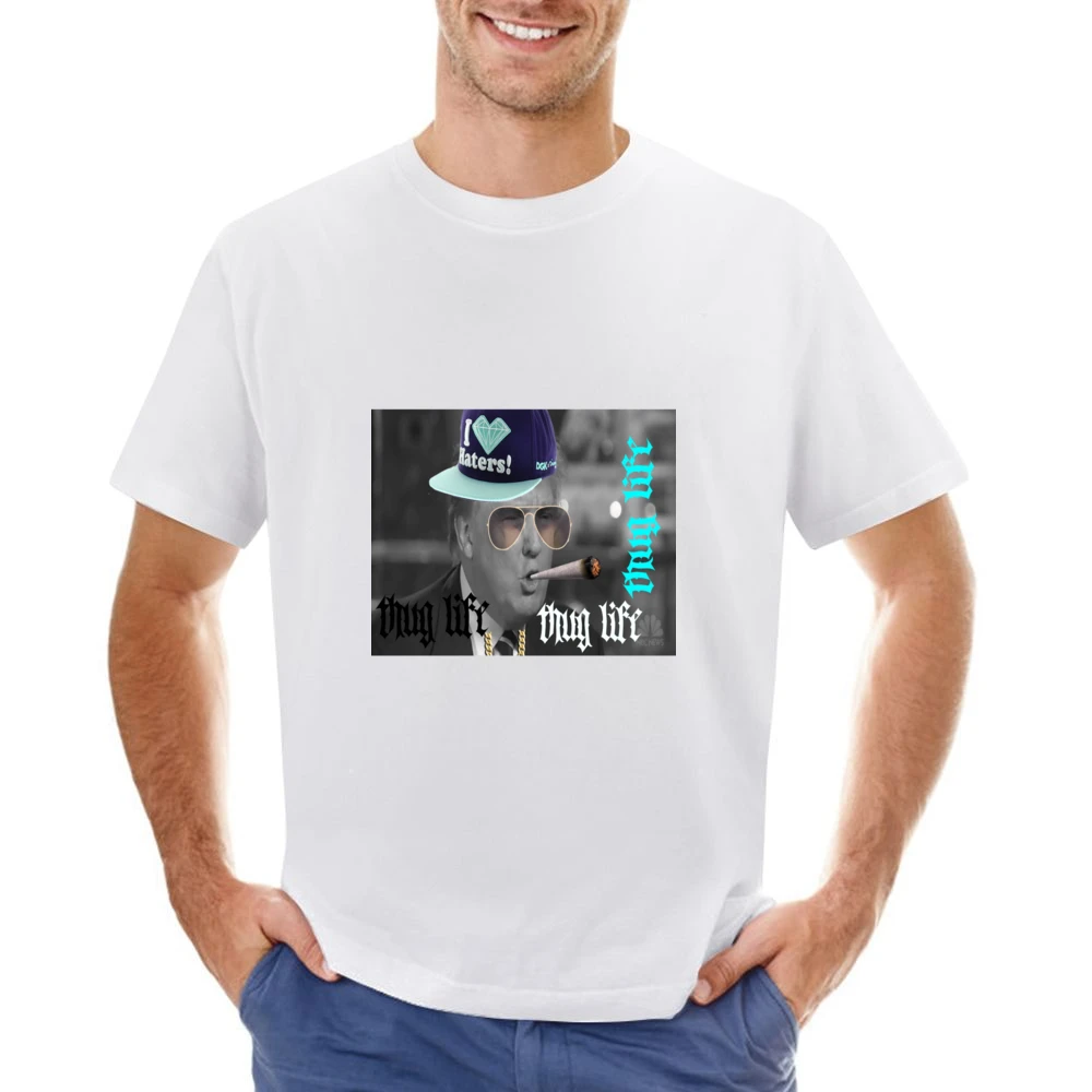 Thug Life Trump Tshirt (all Colors And Styles Available) Asian Size Men T-Shirt
