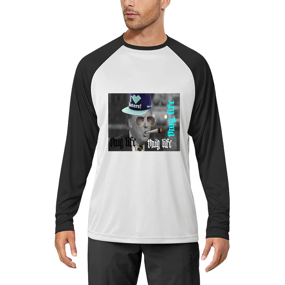 Thug Life Trump Tshirt (all Colors And Styles Available) Men Long Sleeve T-Shirt