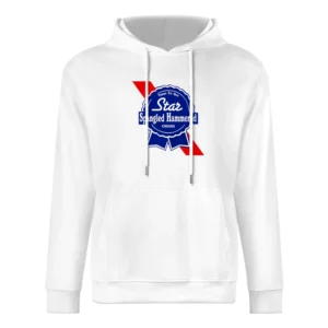 Time To Get Star Spangled Hammered Cheers July 4th PBR Party Parody Gr European Size Men Hoodie