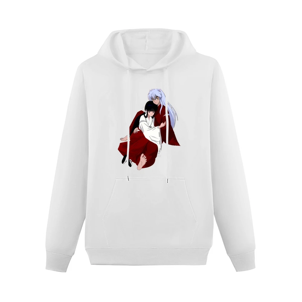 Together Kikyo Inuyasha Men Hoodie With Pocket