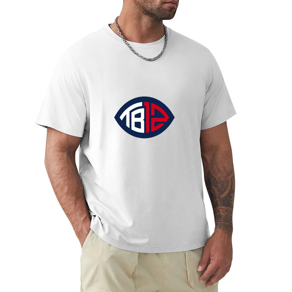 Tom Brady Patriots white Tshirt Premium Men T-shirt