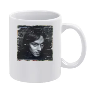 Tom Verlaine Words From The Front Album Cover Distressed Image White Mug
