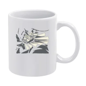 Tongpu Mad pierot le fou cowboy bebop anime White Mug