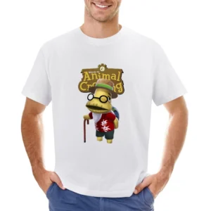 Tortimer From Animal Crossing Nintendo Video Game Fan Asian Size Men T-Shirt