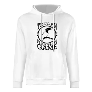Toucan Two Can Play That Game Funny Pun Graphic European Size Men Hoodie