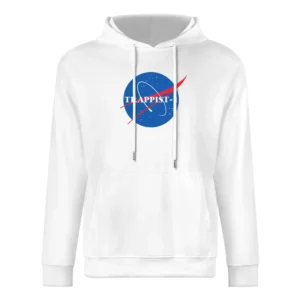 Trappist 1 NASA Logo Parody New Planets Space European Size Men Hoodie