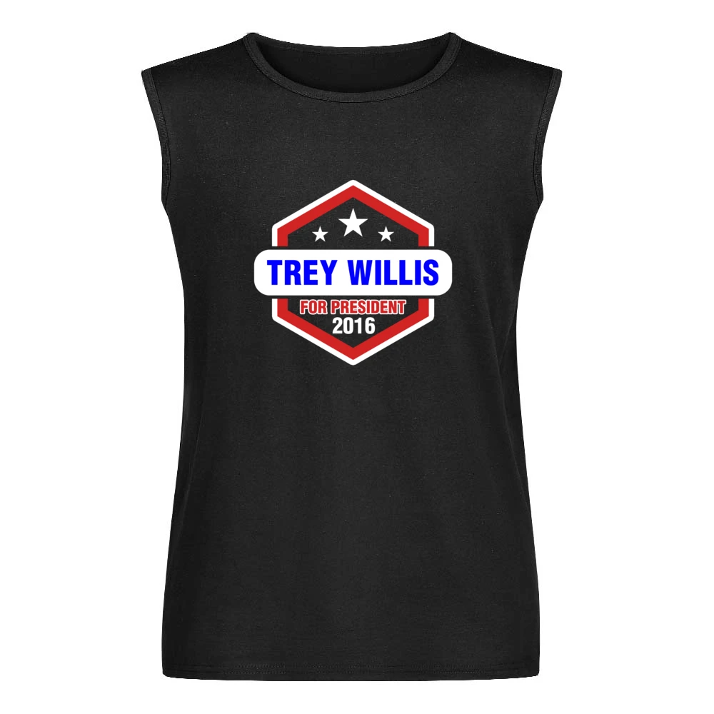 Trey Willis For President 2016 Rectify TV Show Men Sleeveless T-Shirt