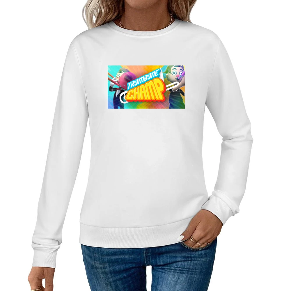 Trombone Champ Women Pullover Sweatshirt