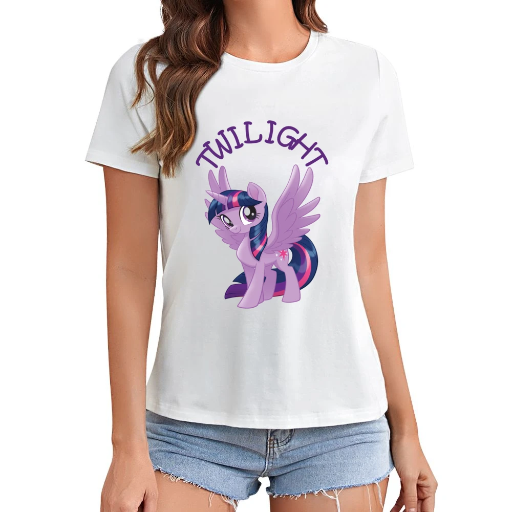 Twilight My Little Pony Asian Size Women Ladies T-shirt