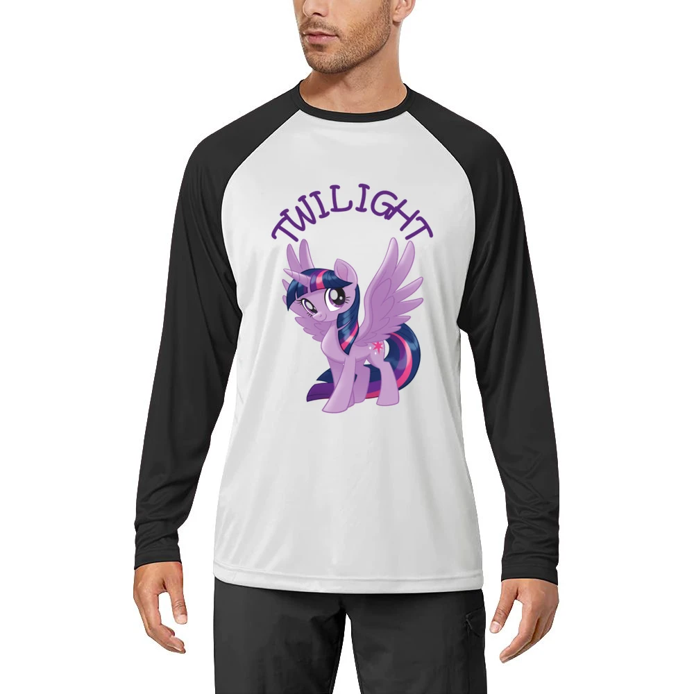 Twilight My Little Pony Men Long Sleeve T-Shirt