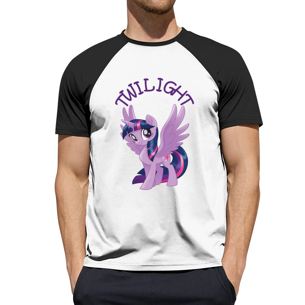 Twilight My Little Pony Men Short Sleeve T-Shirt