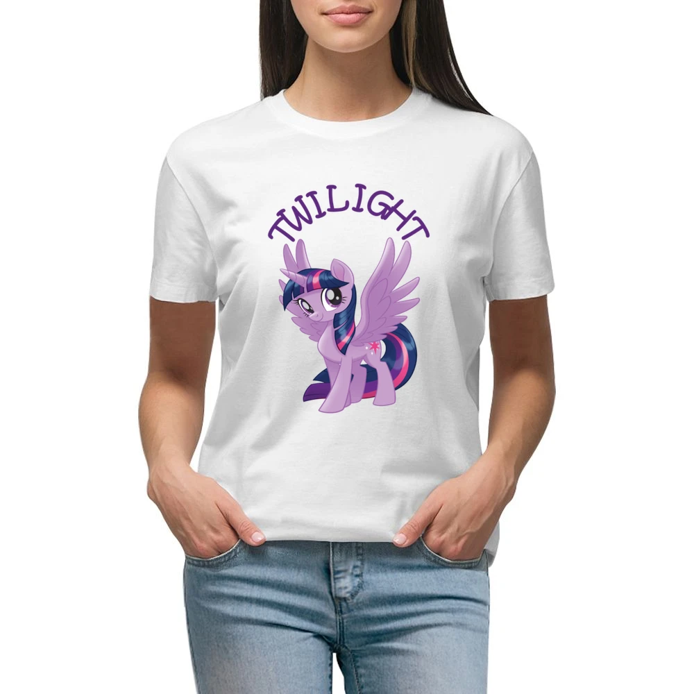 Twilight My Little Pony Premium Women Ladies T-shirt