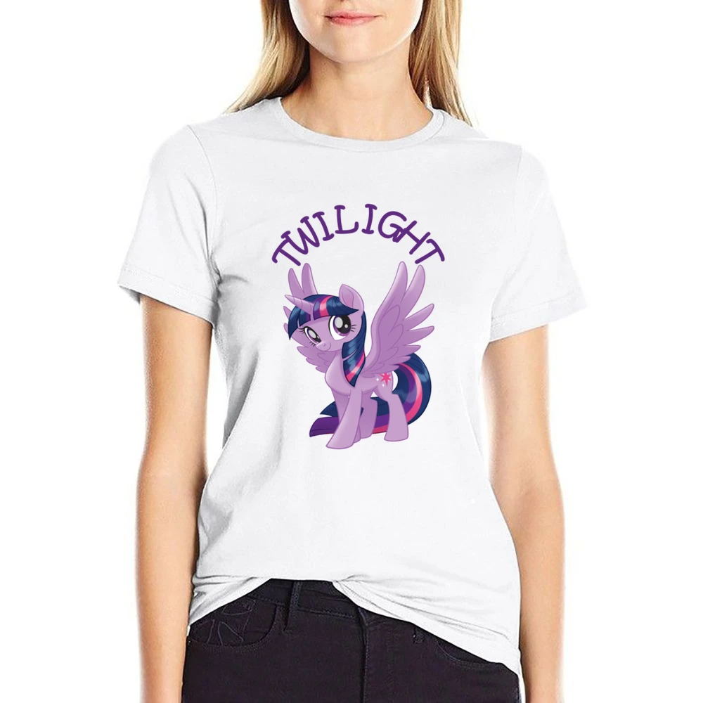 Twilight My Little Pony US Size Women Ladies T-shirt