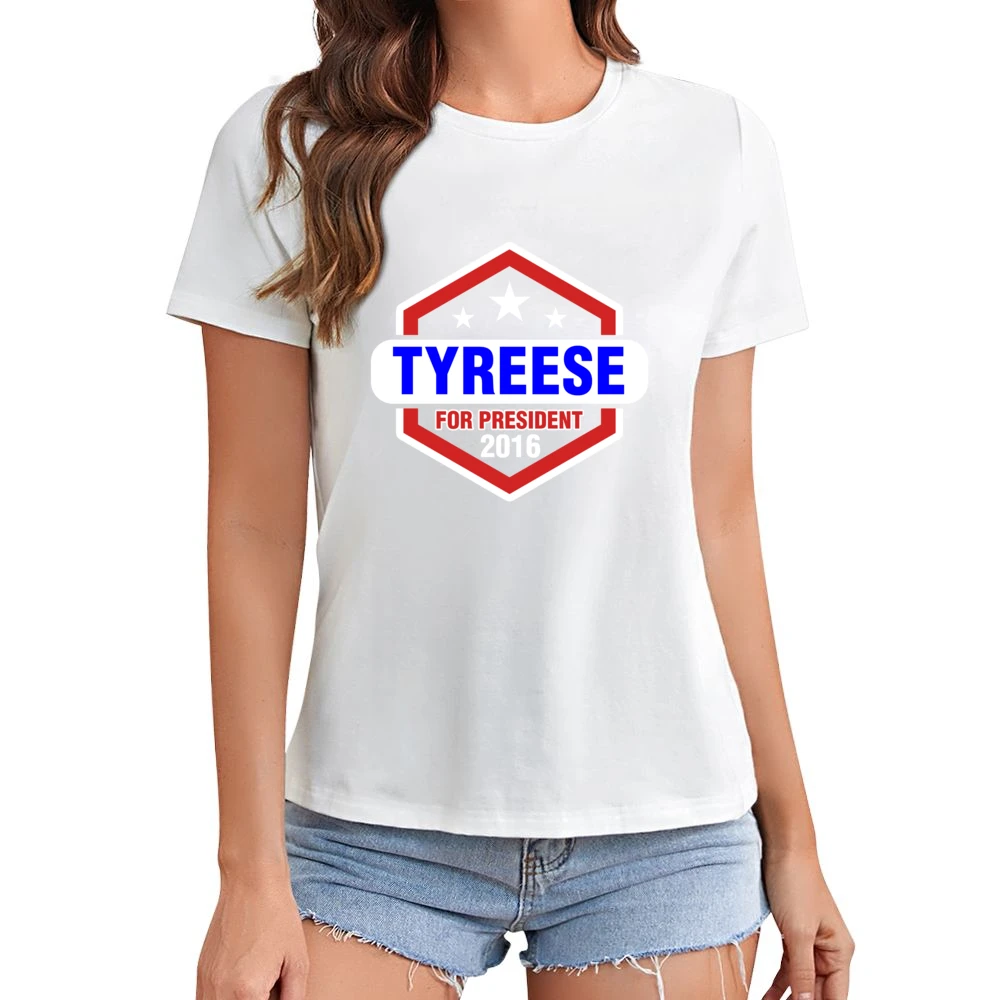 Tyreese For President 2016 The Walking Dead TV Show Asian Size Women Ladies T-shirt