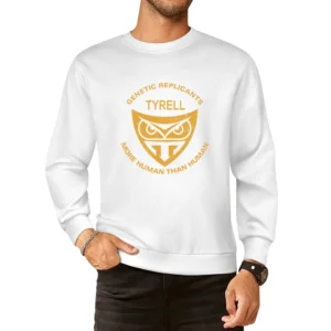 Tyrell Corporation Blade Runner 2049 Science Fiction Movie Distressed European Size Pullover Sweater