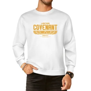 USCSS Covenant Weyland Corporation Alien Movie Science Fiction Fan T S European Size Pullover Sweater