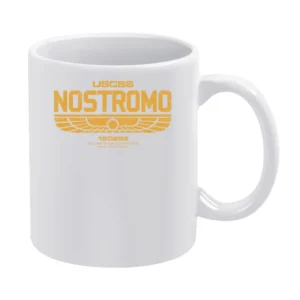 USCSS Nostromo Weyland Corporation Prometheus Alien Movie Science Fict White Mug