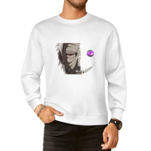 Uchiha Obito half black zetsu naruto anime manga European Size Pullover Sweater