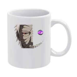 Uchiha Obito half black zetsu naruto anime manga White Mug